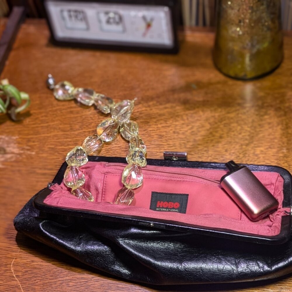 Hobo International Snakeskin Clutch